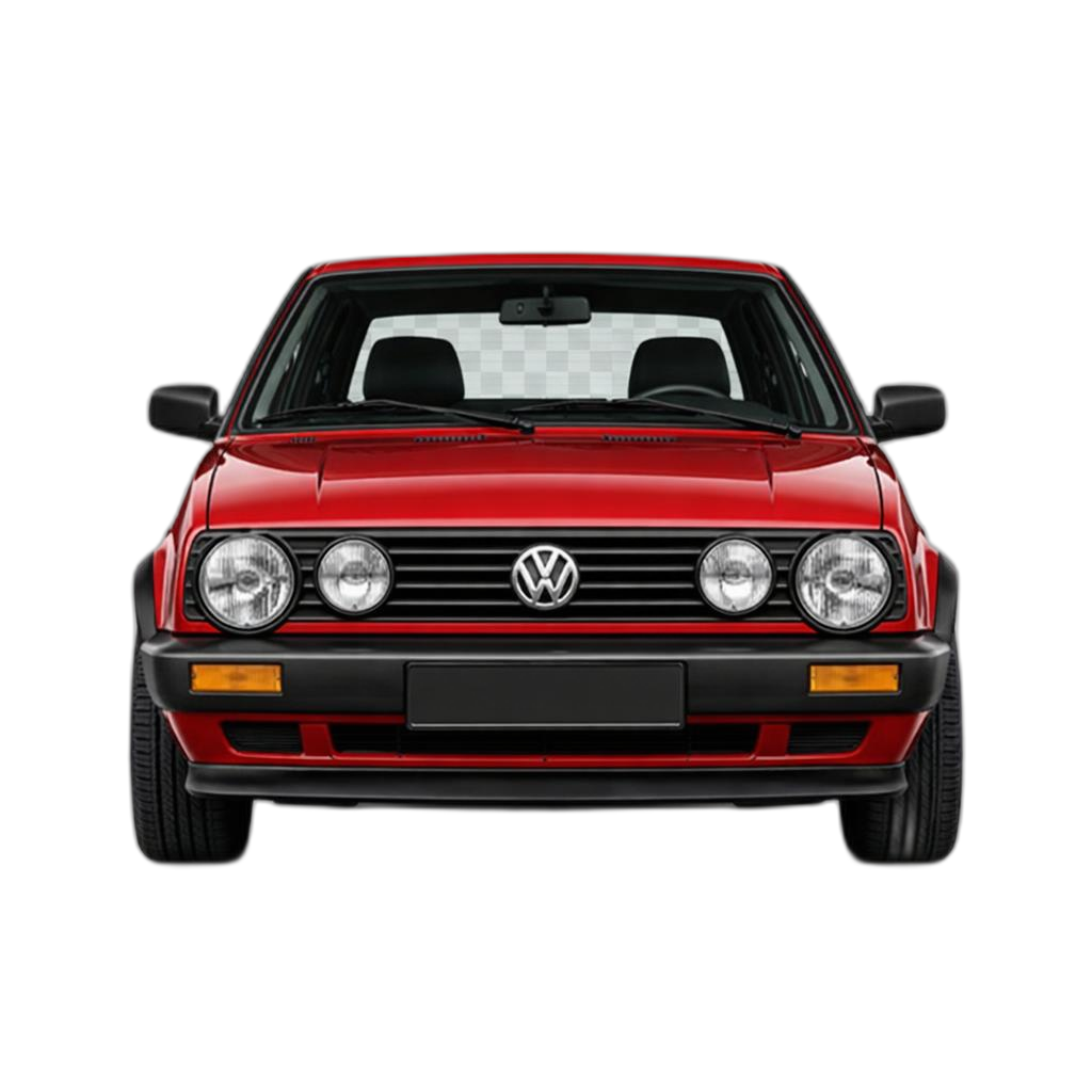 Oude Volkswagen Golf